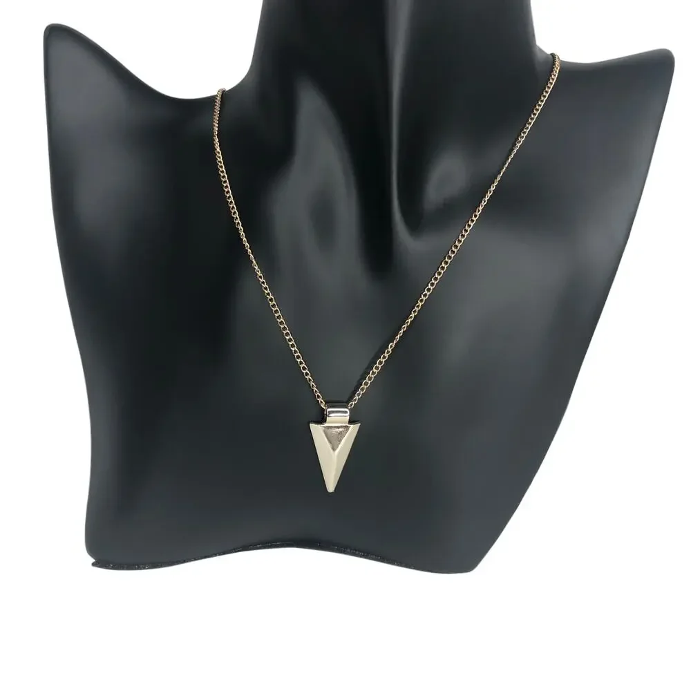 Gold Arrow Charm Necklace